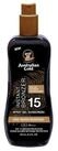 Australian Gold Sonnenschutzcreme Spray SPF 15 + Bronzer 100ml, Karamellbronzer,