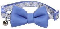 Flamingo Katzen-Halsband Katzen Halsband mit Schleife Casi blau