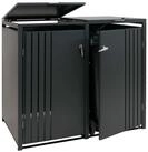 MCW M&uuml;lltonnenbox MCW-O67-2 (1 St), F&uuml;r 2 M&uuml;lltonne mit 80 bis 240 Liter