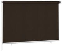 Rollo Au&szlig;enrollo 220x140 cm Braun, vidaXL