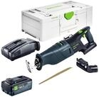 FESTOOL Kompakt-Handkreiss&auml;ge RSC 18 EB-Basic 18 V Brushless + 1x Akku 8,0 Ah +
