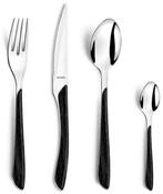 Amefa Besteck-Set ECLAT NATURE (24-tlg), 6 Personen, Edelstahl Rostfrei 18/0,...