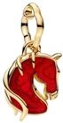 Pandora Kettenanh&auml;nger Charm-Rotes Feuer-Pferd