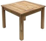Spetebo Gartentisch Teakholz Beistelltisch - 50 x 50 cm (St&uuml;ck, 1-St.,...