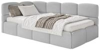 Selsey Jugendbett CLOUDY, mit Bettkasten, Lattenrost, Chenille wasserabweisend,...