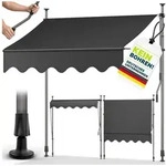 tillvex Klemmmarkise tillvex Balkonmarkise Markise Klemmmarkise Sonnenmarkise