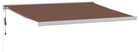 vidaXL Markise Markise Automatisch Braun 450x300 cm (1-St)