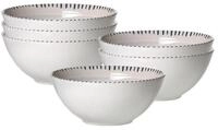Ritzenhoff & Breker Schale Natura M&uuml;slischalen &oslash; 16,5 cm 6er Set, Steinzeug,...
