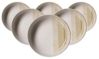 Ritzenhoff & Breker Suppenteller Trio Suppenschalen &oslash; 18,5 cm 6er Set, (6 St)