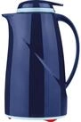 Helios Geschirr-Set Isolierkanne Wave Push 2934-008 1l dunkelblau