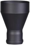 Firefix Ofenrohr FireFix Rauchrohr-Erweiterung schwarz 21,5 x 15 cm