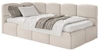 Selsey Jugendbett CLOUDY, mit Bettkasten, Lattenrost, Chenille wasserabweisend,...