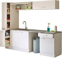 Flex-Well K&uuml;chenzeile LUCCA, 7-teilig, Hauswirtschaft-, Hobby/Werkraum, K&uuml;che,