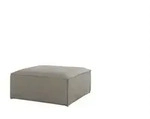 Fun M&ouml;bel Polsterhocker Designerhocker CELES PREMIUM in Stoff Scala (85x85x40 cm