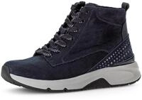 rollingsoft Schn&uuml;rboots, Keilabsatz, Freitzeitschuh, High-Top-Sneaker, Label...