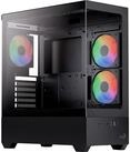 Aerocool PC-Geh&auml;use Aerocool P500D-G-BK-v1, Tower-Geh&auml;use, (Tempered