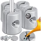 KESSER Beschwerungsgewicht, Pavillonstandf&uuml;&szlig;e 4er Set Pavillon Standfu&szlig; mit...