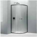 Bernstein Runddusche NT509 90x90 cm Schwarz, BxT: 90x90 cm, Runddusche...