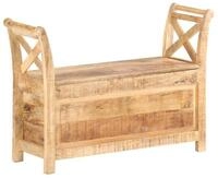 vidaXL Sitzbank Flurbank 103 x 33 x 72 cm Massivholz