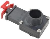 vidaXL Absperrschieber, Pool Absperrschieber 2-tlg. 1,5"