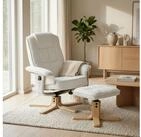 IDIMEX Relaxsessel CHARLY, Fernsehsessel mit Hocker, TV-Sessel...