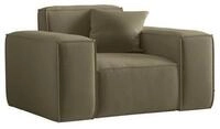Fun M&ouml;bel Sessel Designersessel CELES PREMIUM in Stoff (inkl. 1 x Zierkissen)