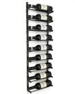 DanDiBo Weinregal Wand Metall Schwarz 240402 Flaschenregal Schmal Wandmontage,...
