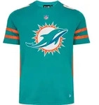 New Era Print-Shirt NFL Football Jersey Miami Dolphins blau L (54/56)