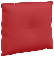 vidaXL R&uuml;ckenkissen R&uuml;ckenkissen Rot 60 x 19 x 50 cm Stoff, 1-tlg.