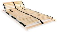 Lattenrost, vidaXL, Lattenrost mit 28 Latten 7 Zonen 90x200 cm