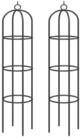 Deuba Spalier, 2er Set Rosens&auml;ule - Rankhilfe 200x40cm