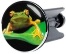 Sanilo Waschbeckenst&ouml;psel Frosch Gr&uuml;n, &Oslash; 4.0 cm, hochwertig, universell, mit