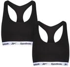 Reebok Bustier FRANKIE (2er-Pack) breite Tr&auml;ger, ohne Verschluss, ohne B&uuml;gel, mit