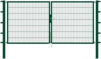 Alberts Zaundoppelt&uuml;r Flexo, 300 cm Breite (150cm + 150cm), in versch. H&ouml;hen