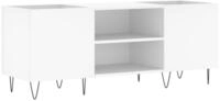 vidaXL Lowboard Plattenschrank Wei&szlig; 121x38x48 cm Holzwerkstoff (1 St)