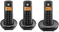 Motorola Motorola DECT Phone Schwarz Schnurloses DECT-Telefon