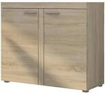 Masseno Kommode RITMO 97 cm Sideboard mit 2 T&uuml;ren Eiche Sonoma