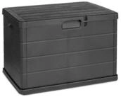 Mojawo Auflagenbox Auflagenbox Kissenbox Sitzbank Kunststoff Anthrazit 170L