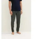 TOM TAILOR Pyjamahose Unterw&auml;sche Pyjama-Hose mit Streifenmuster gr&uuml;n W50