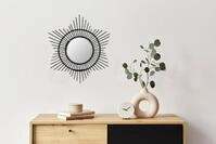 Kayoom Wandspiegel Rattan Spiegel Aina 425 (1-St)