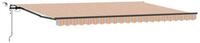 vidaXL Markise Markisenstoff Mehrfarbig 500 x 300 x 165 cm Polyester (1-St)