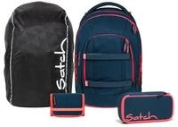 Satch Schulrucksack Pack (Streetwalk Edition, inkl. Schlamperbox, Geldb&ouml;rse und