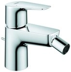 Grohe Bidetarmatur BauEdge Einhand-Bidetbatterie mit Zugstangen-Ablaufgarnitur -
