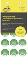 Avery Zweckform Hinweisschild Avery-Zweckform 6975-2026 Pr&uuml;fplakette Gepr&uuml;ft...