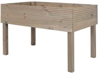 Siena Garden Hochbeet Hochbeet Maxi grau Kiefer 119 x 75 x 79, Ergonomische...
