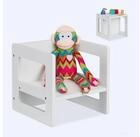 relaxdays Kinderhocker Wendbarer Sitzhocker f&uuml;r Kinder