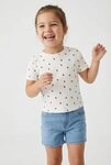 KIDS ONLY T-Shirt KOGBELLA LIFE SHORT AOP S/S TOP JRS NOOS