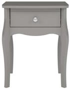 ebuy24 Nachttisch Baroque Nachttisch 1 Schublade grau.