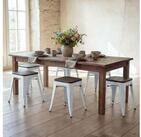 MCW Hocker MCW-A73-6-H, mit Holzsitzfl&auml;che, Maximale Belastbarkeit pro Stuhl:...