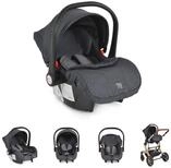 Moni Babyschale Trio (40 - 87 cm), ab: 0, bis: 1.25, Adapter, Fu&szlig;abdeckung,...